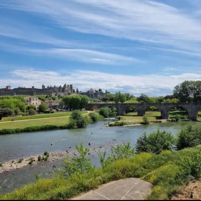 Superbe Appartement En Residence Privee Carcassonne Exterior foto